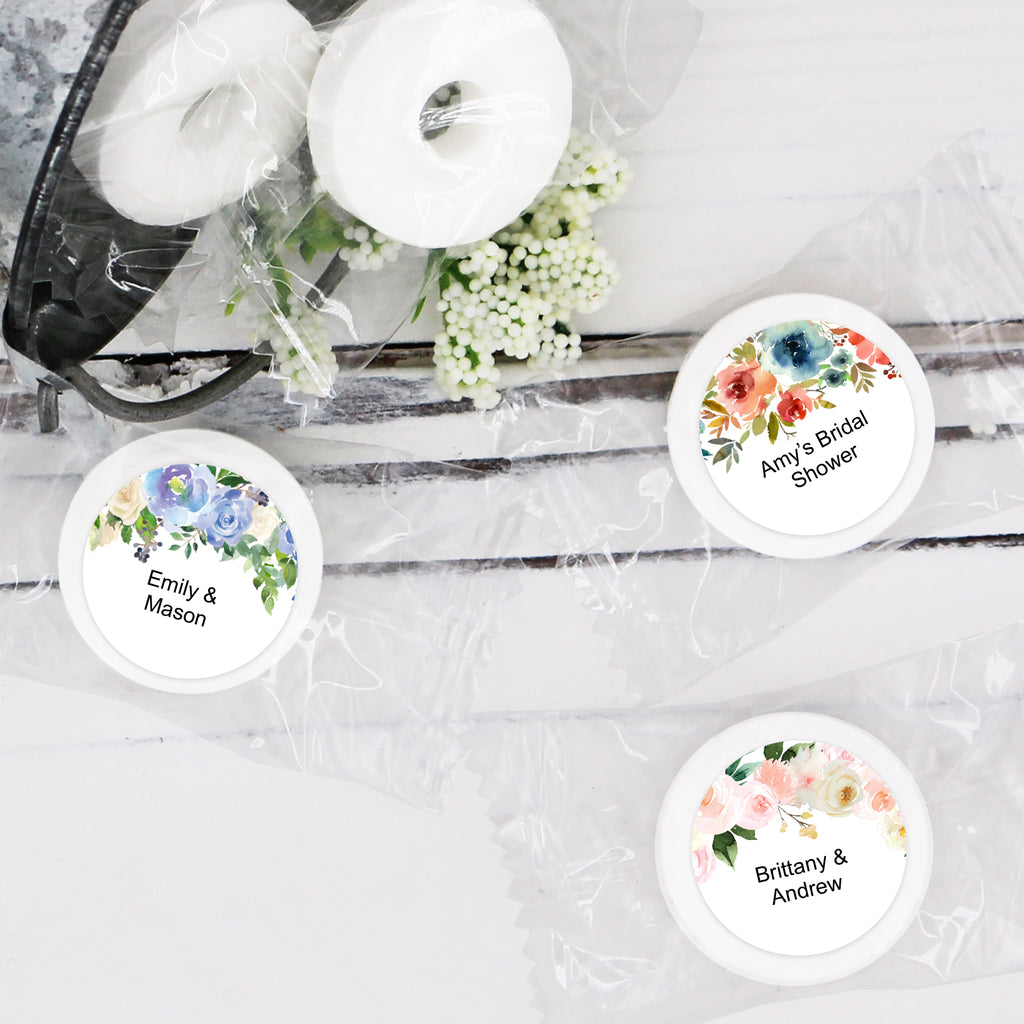 Personalized Floral & Botanical Life Savers Mints - All Personalization