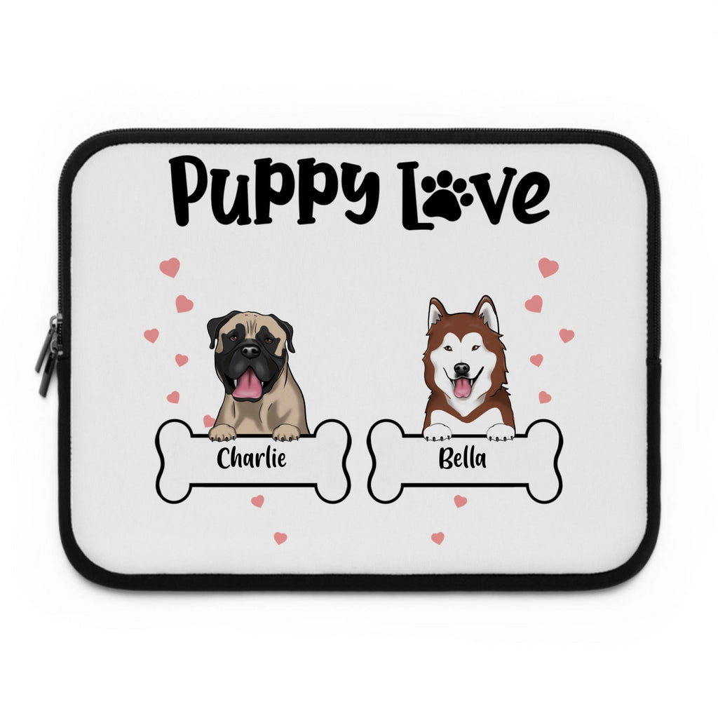 Personalized Puppy Love Laptop Sleeve - All Personalization