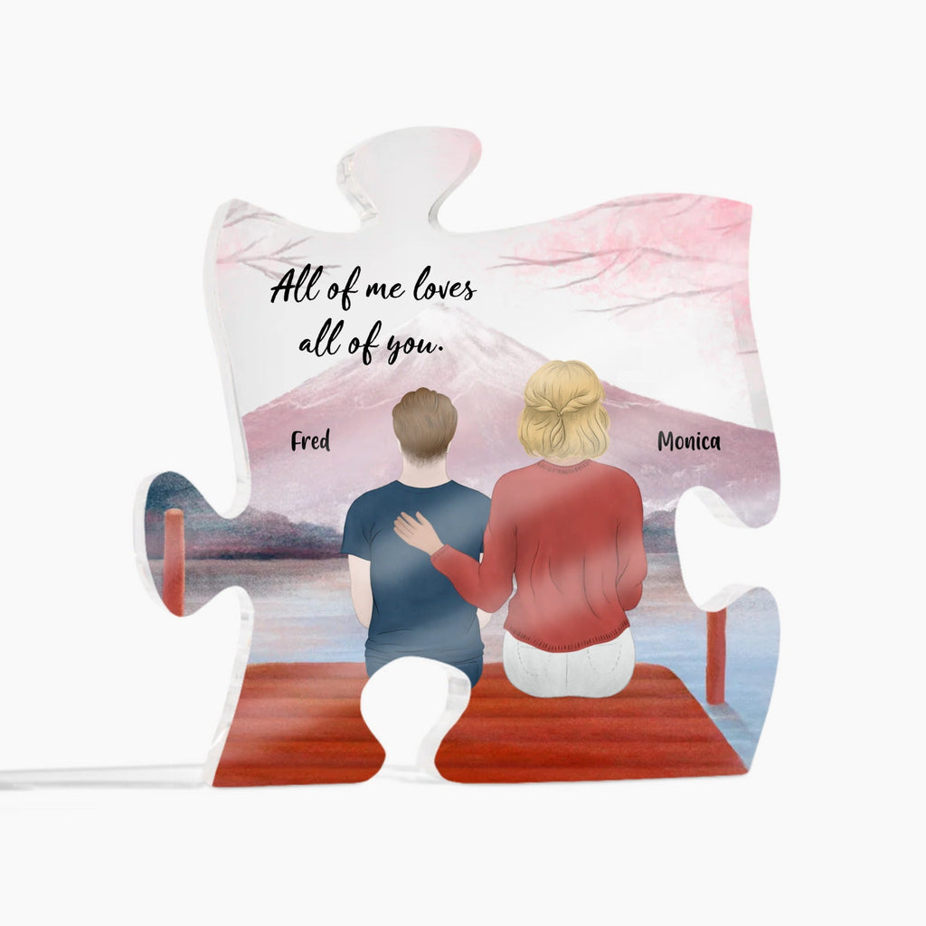 Personalized Acrylic Puzzle - Awesome Like Mom - All Personalization