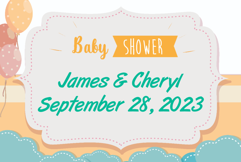 Personalized Balloons Baby Shower Yard Sign - All Personalization