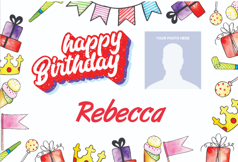 Personalized Cartoon Birthday Photo Yard Sign - All Personalization