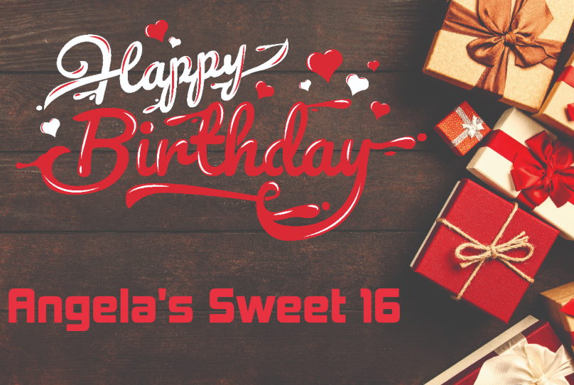 Personalized Red Presents Birthday Yard Sign - All Personalization