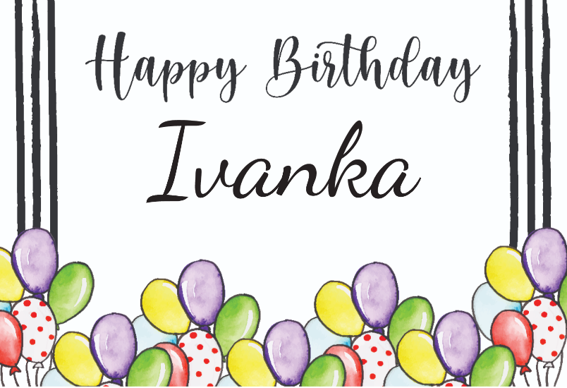 Personalized Cartoon Balloons Birthday Yard Sign - All Personalization