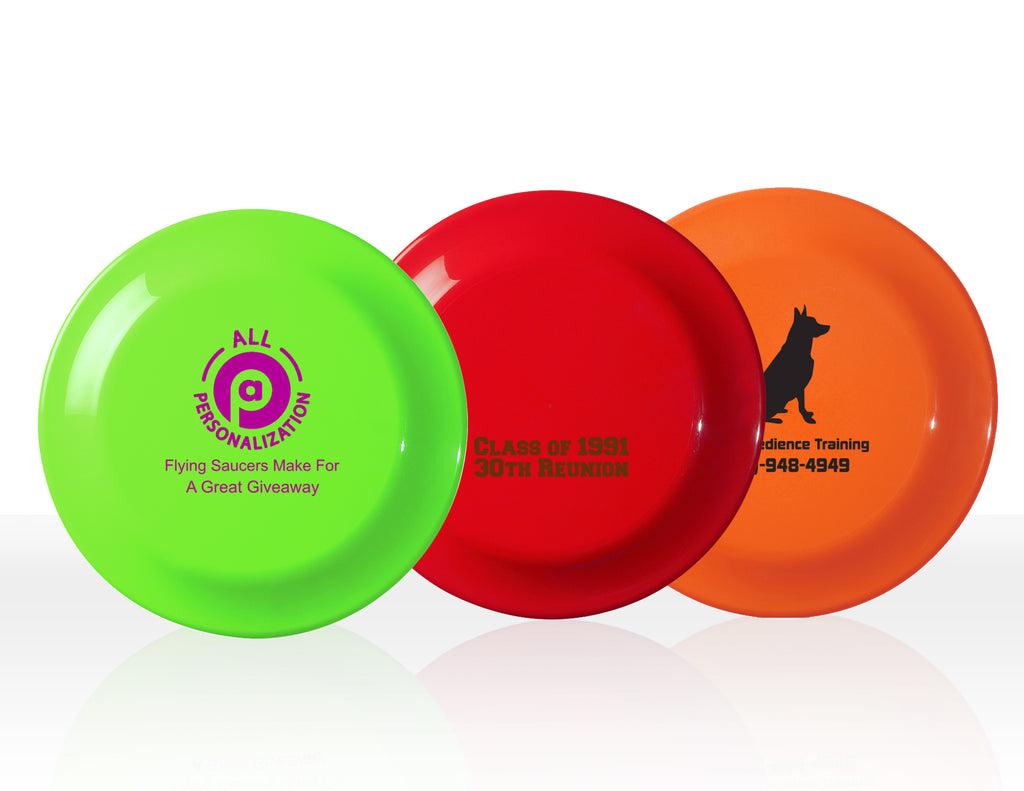 Personalized Flying Saucers