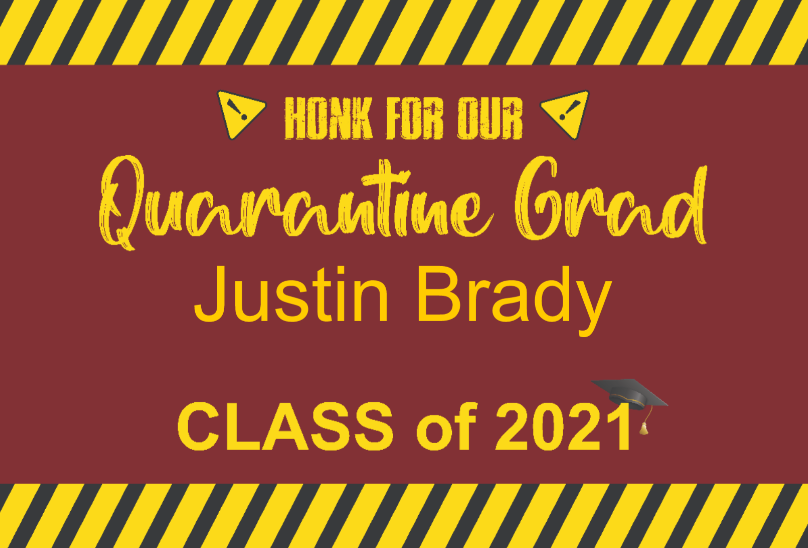 Personalized Quarantine Graduation Yard Sign - All Personalization