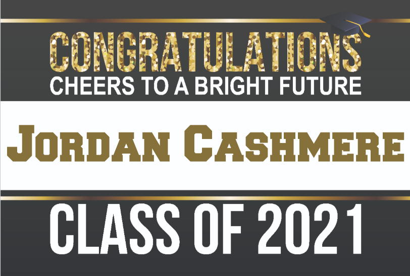 Personalized Bright Future Graduation Yard Sign - All Personalization