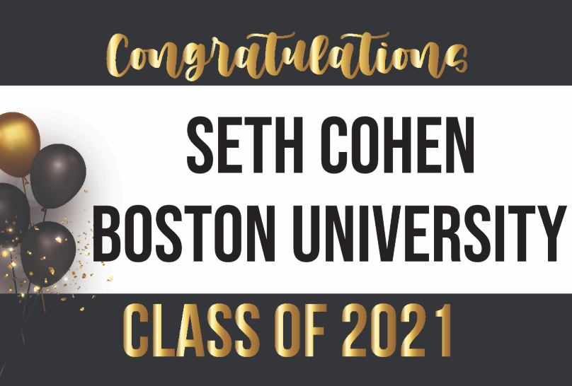 Personalized Balloons Graduation Yard Sign - All Personalization