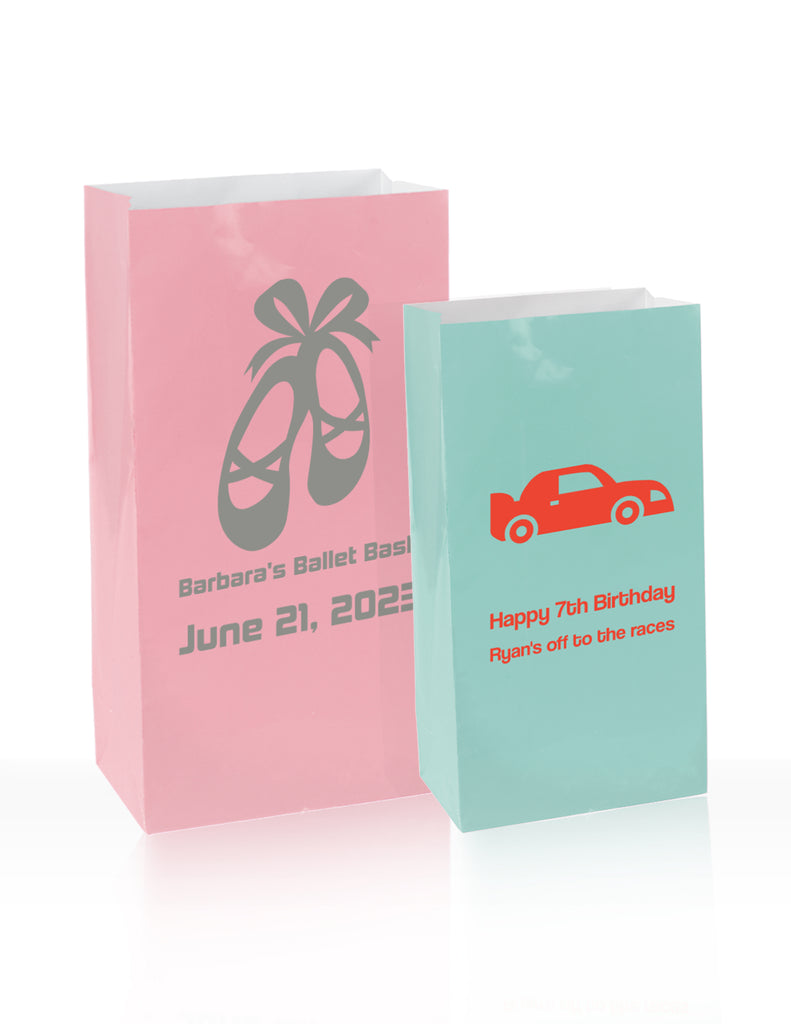 Personalized Paper Treat Bags