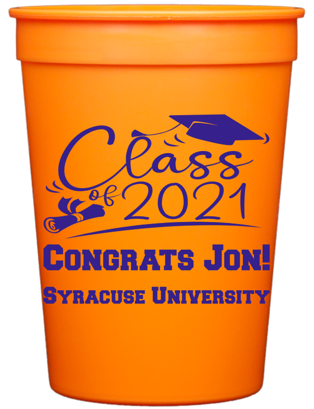 Personalized Stadium Cups 12oz - 32oz