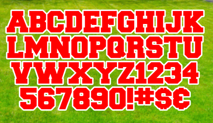 24 Leters Personalized 24