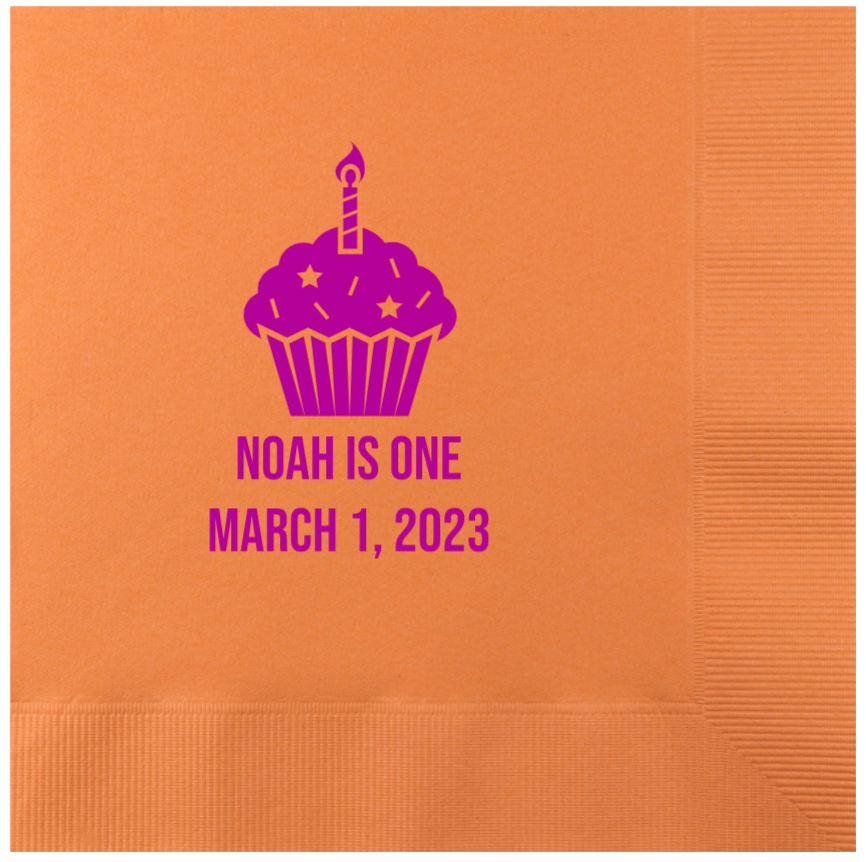 Personalized 3-Ply Napkin