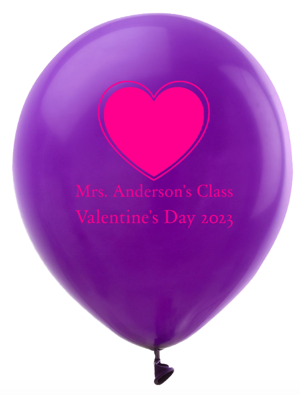 Personalized Latex Balloons