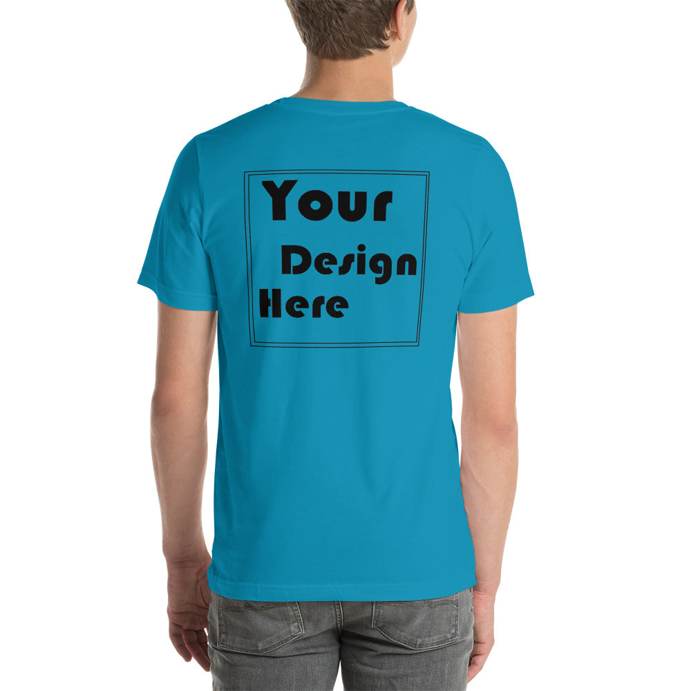 Personalized Front and Back Short-Sleeve Unisex T-Shirt - All Personalization