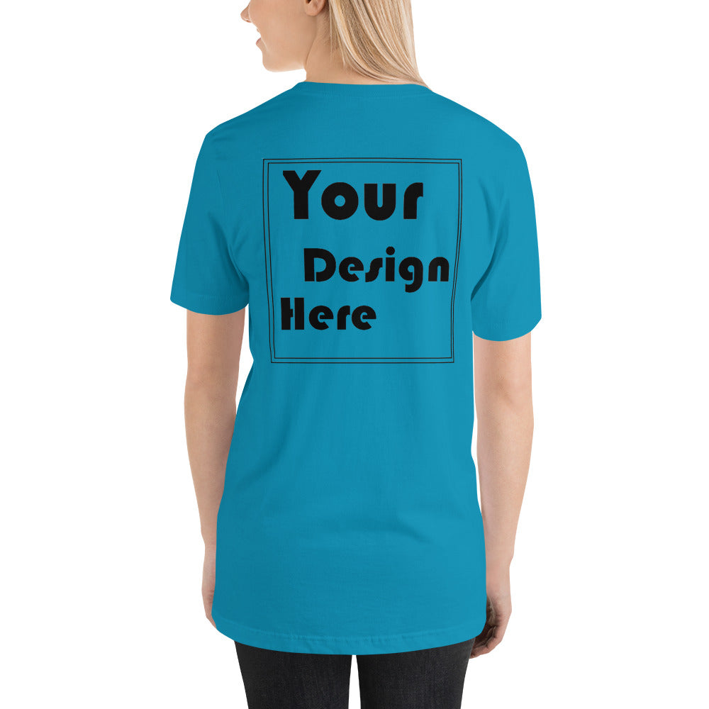 Personalized Back Short-Sleeve Unisex T-Shirt - All Personalization