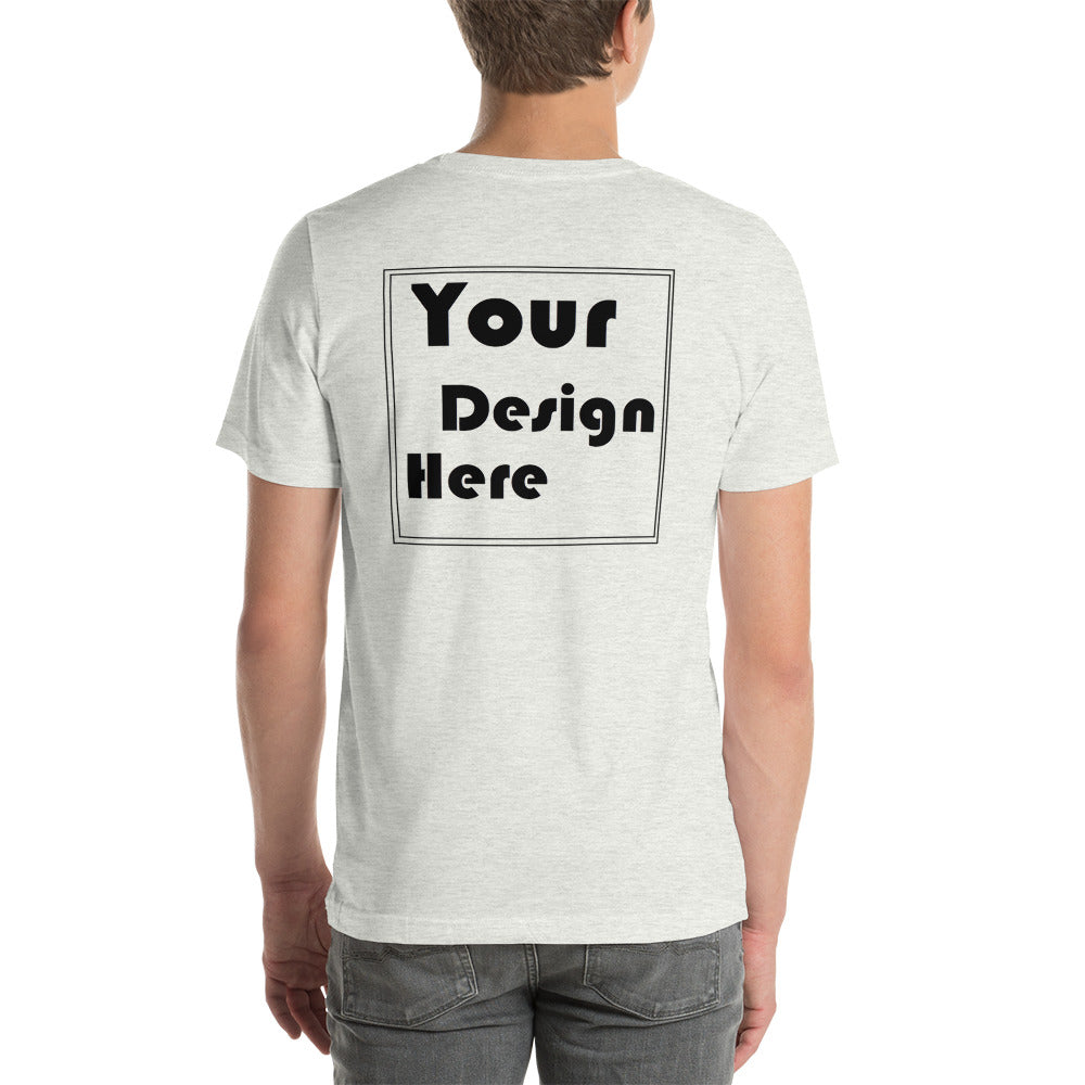 Personalized Front and Back Short-Sleeve Unisex T-Shirt - All Personalization