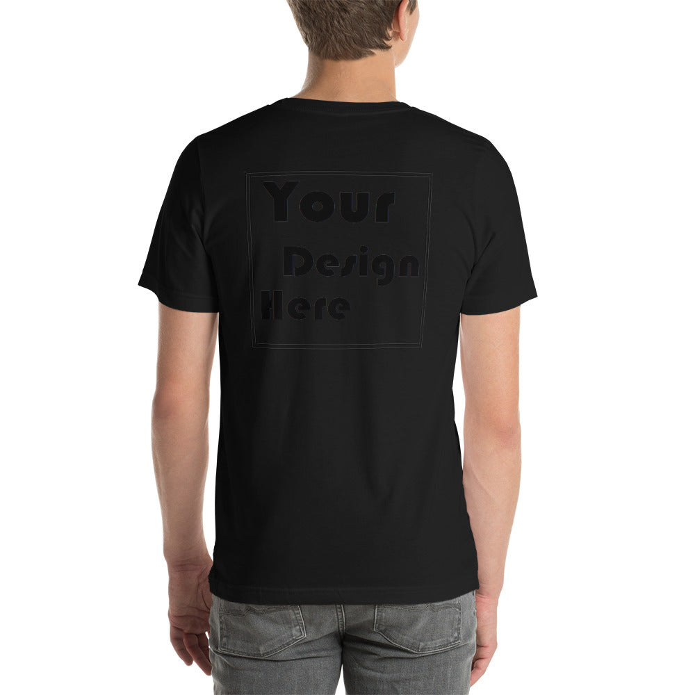 Personalized Front and Back Short-Sleeve Unisex T-Shirt - All Personalization