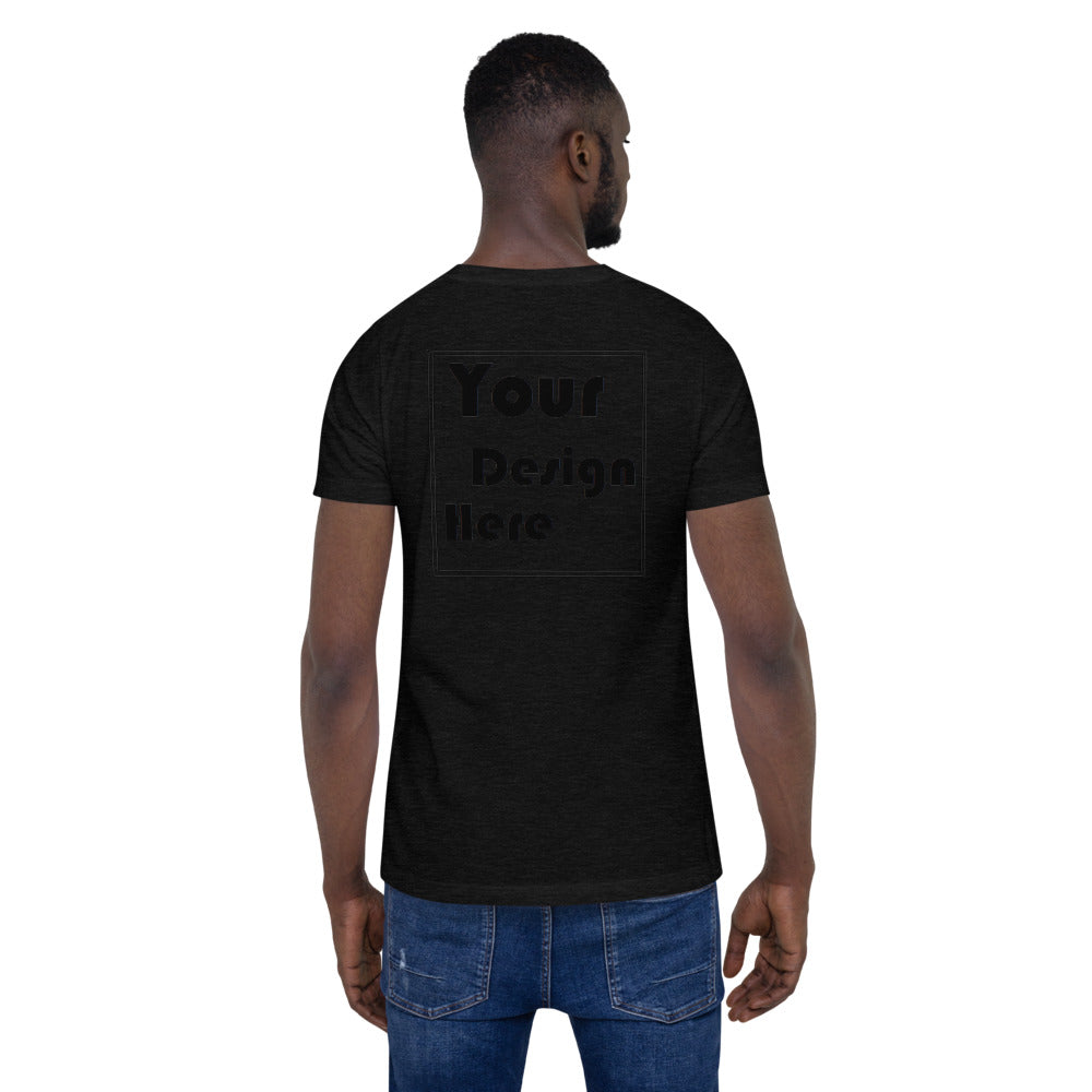 Personalized Back Short-Sleeve Unisex T-Shirt - All Personalization