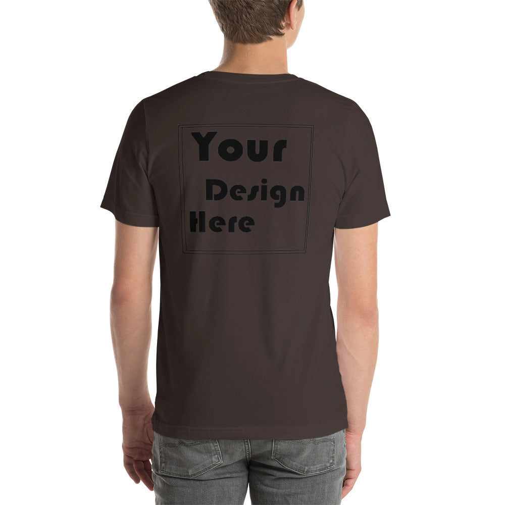 Personalized Front and Back Short-Sleeve Unisex T-Shirt - All Personalization
