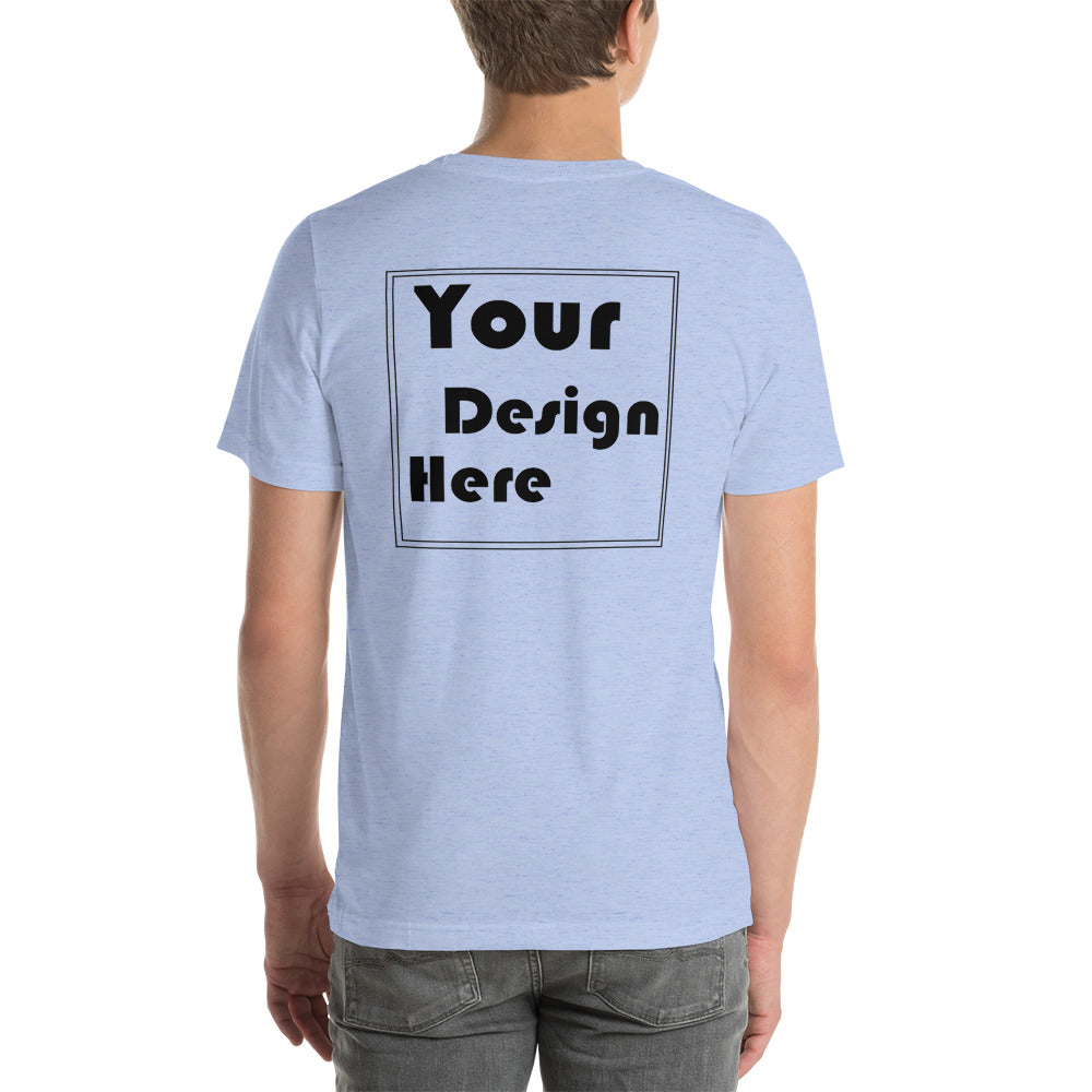 Personalized Front and Back Short-Sleeve Unisex T-Shirt - All Personalization