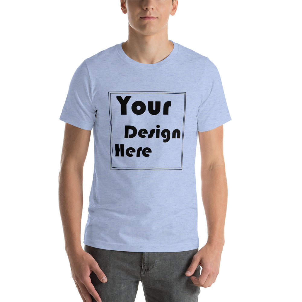Personalized Front and Back Short-Sleeve Unisex T-Shirt - All Personalization