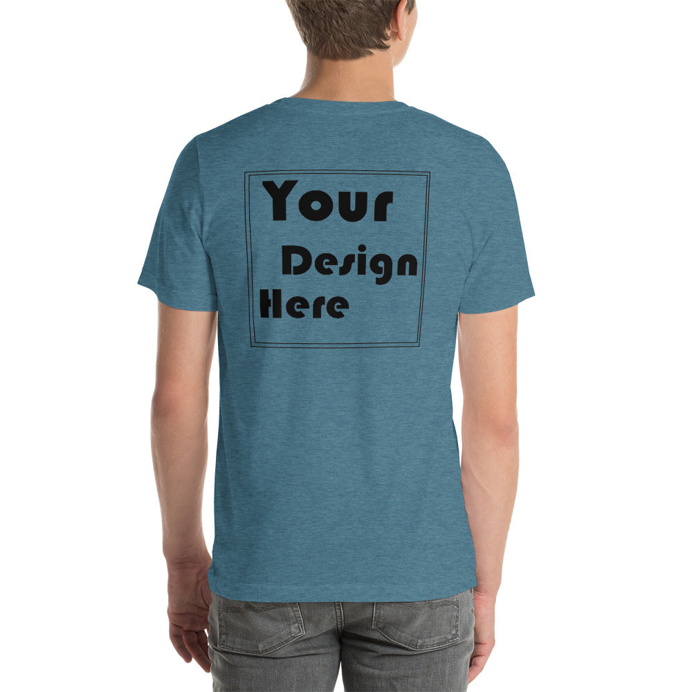 Personalized Front and Back Short-Sleeve Unisex T-Shirt - All Personalization