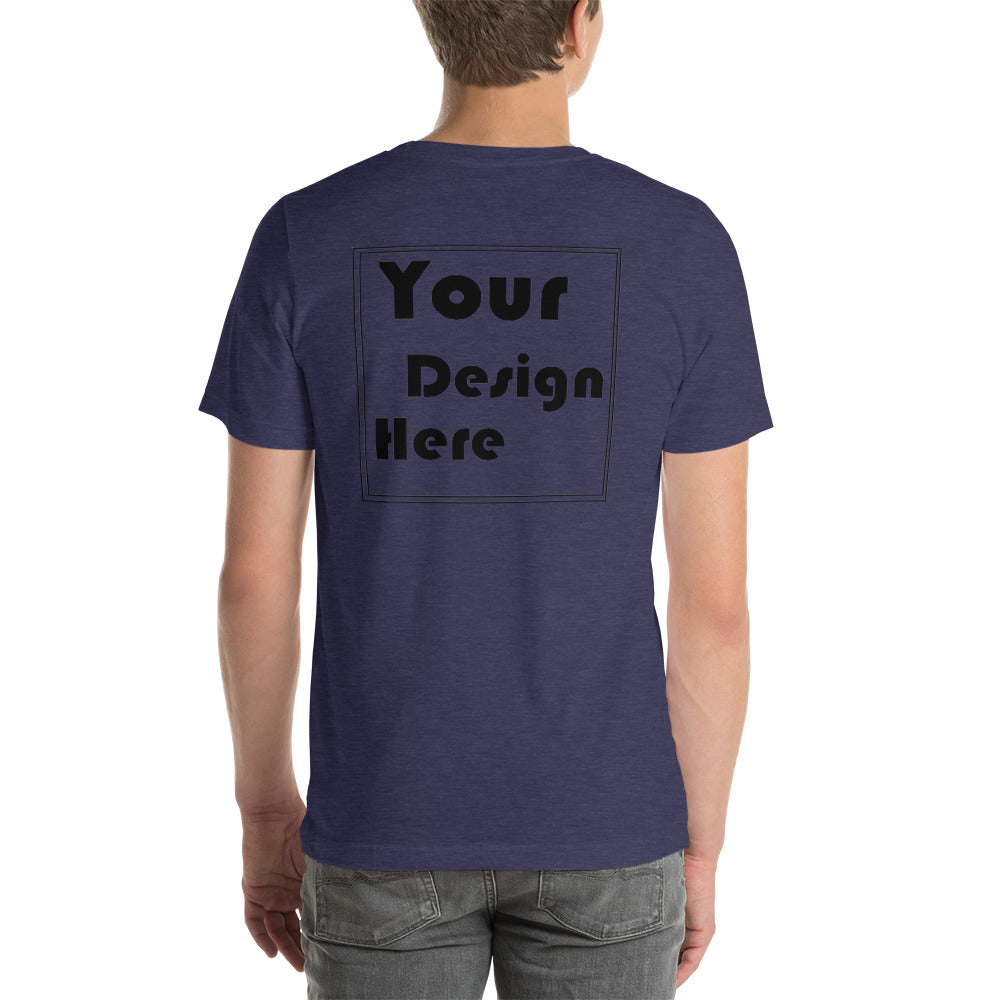 Personalized Front and Back Short-Sleeve Unisex T-Shirt - All Personalization