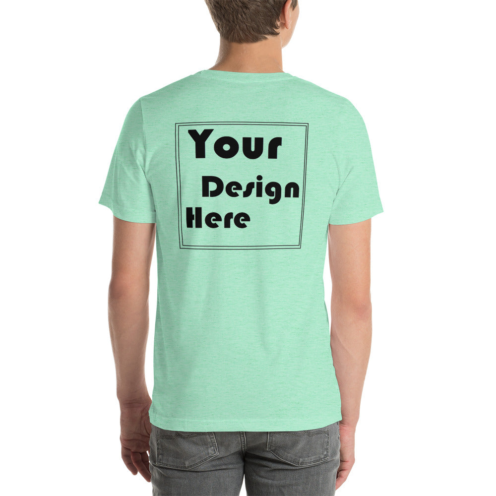 Personalized Front and Back Short-Sleeve Unisex T-Shirt - All Personalization