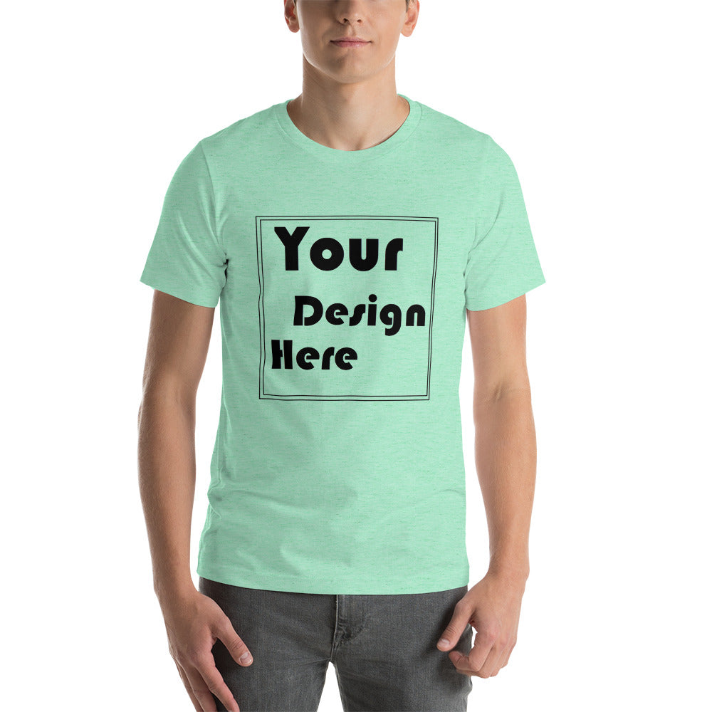 Personalized Front and Back Short-Sleeve Unisex T-Shirt - All Personalization