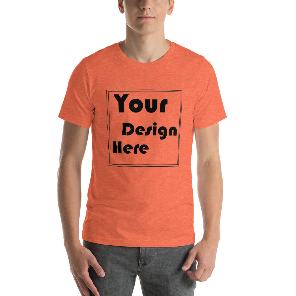 Personalized Front and Back Short-Sleeve Unisex T-Shirt - All Personalization