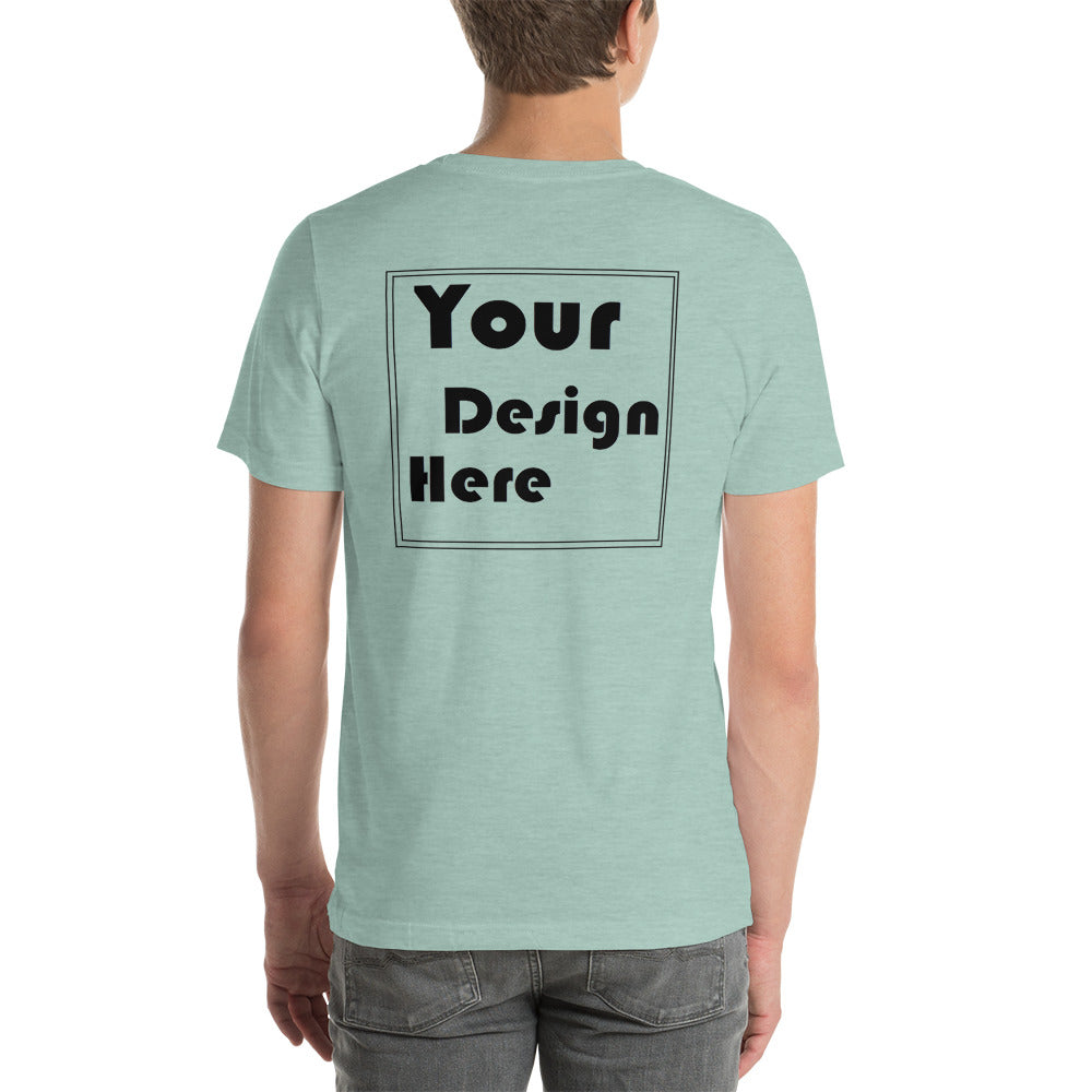 Personalized Front and Back Short-Sleeve Unisex T-Shirt - All Personalization