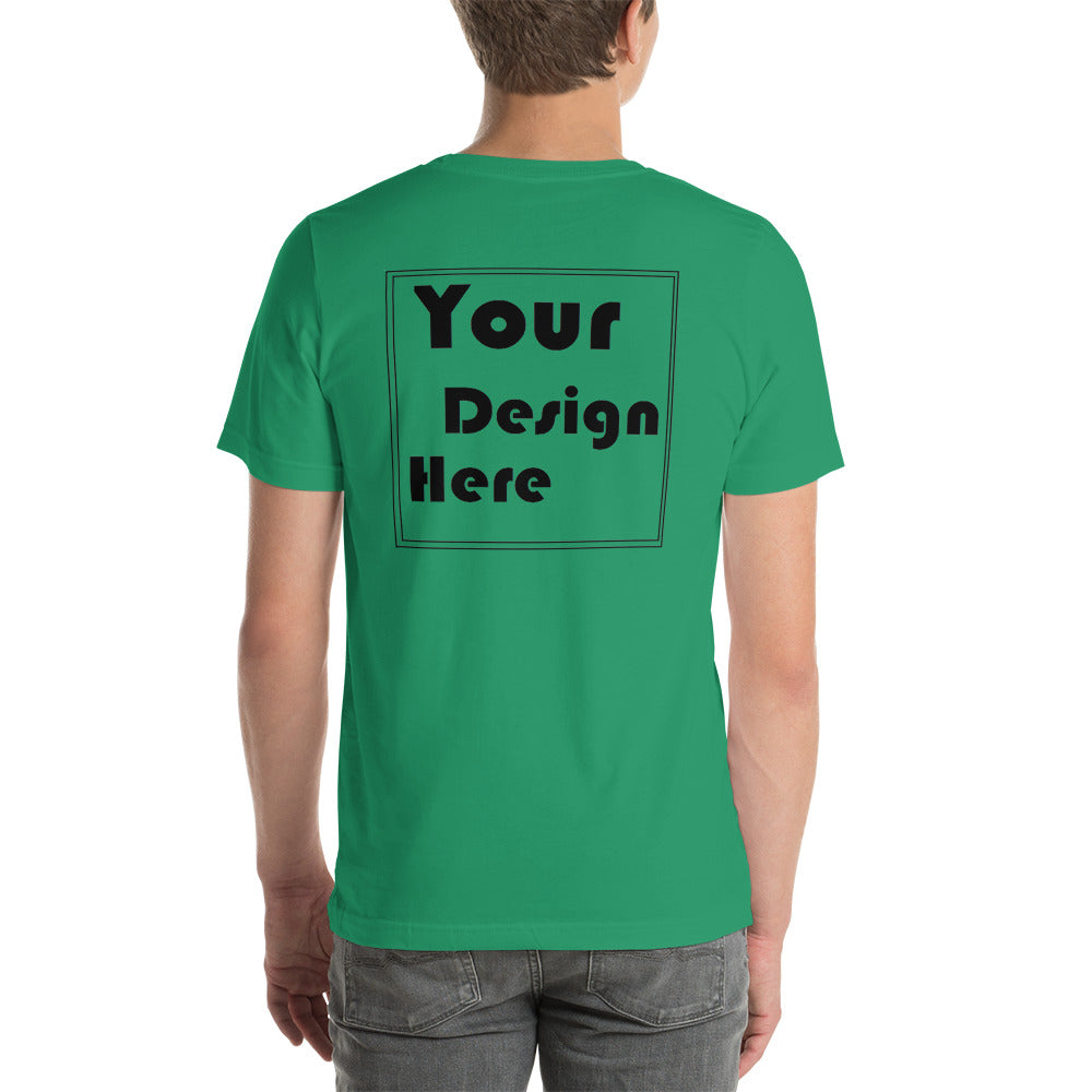 Personalized Front and Back Short-Sleeve Unisex T-Shirt - All Personalization