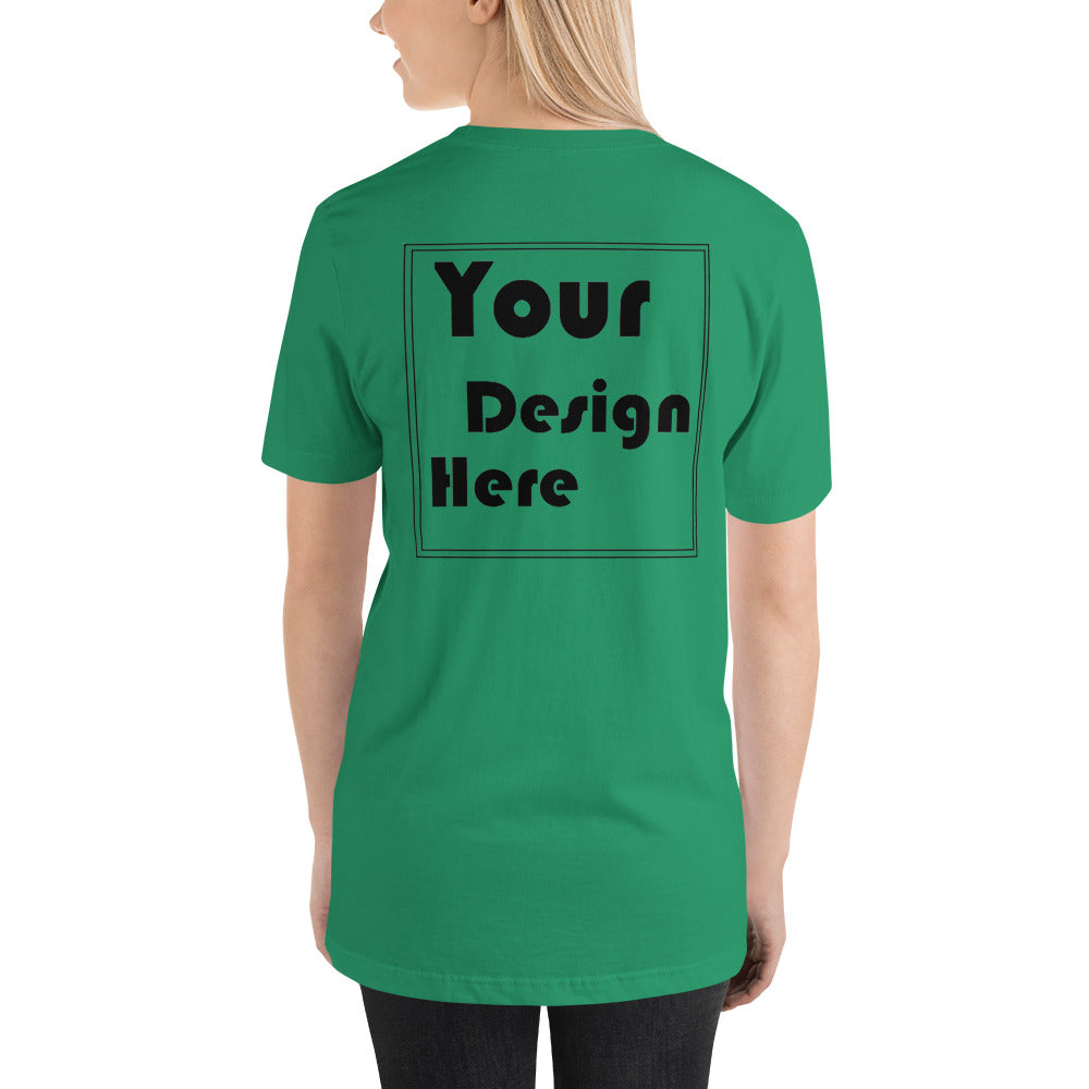 Personalized Back Short-Sleeve Unisex T-Shirt - All Personalization