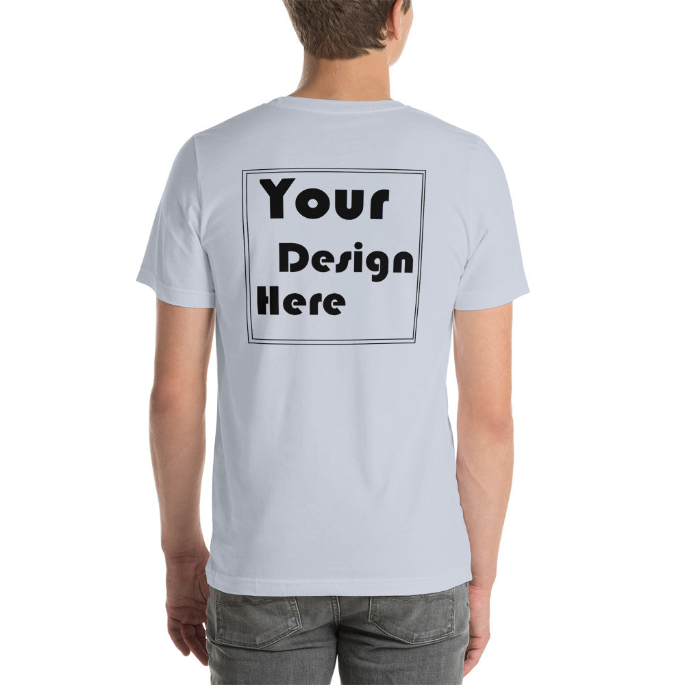 Personalized Front and Back Short-Sleeve Unisex T-Shirt - All Personalization