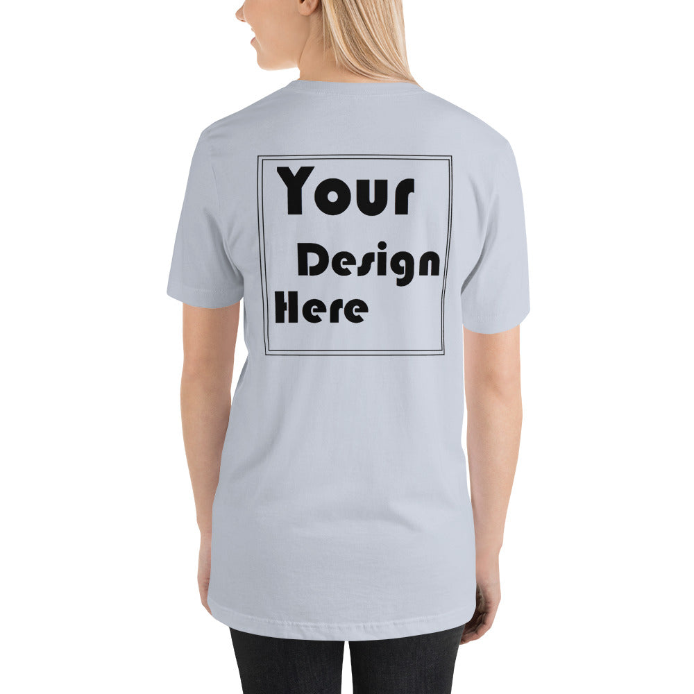 Personalized Back Short-Sleeve Unisex T-Shirt - All Personalization