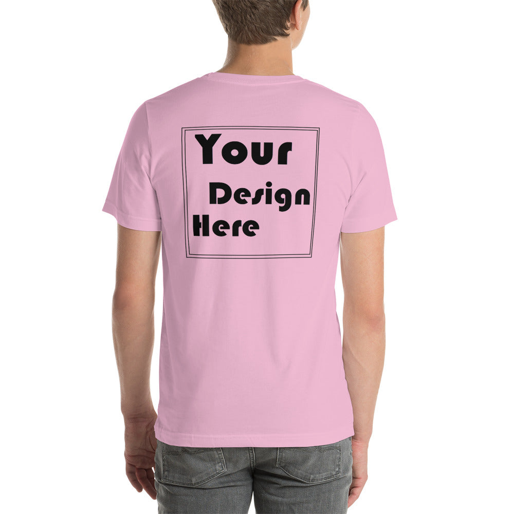 Personalized Front and Back Short-Sleeve Unisex T-Shirt - All Personalization