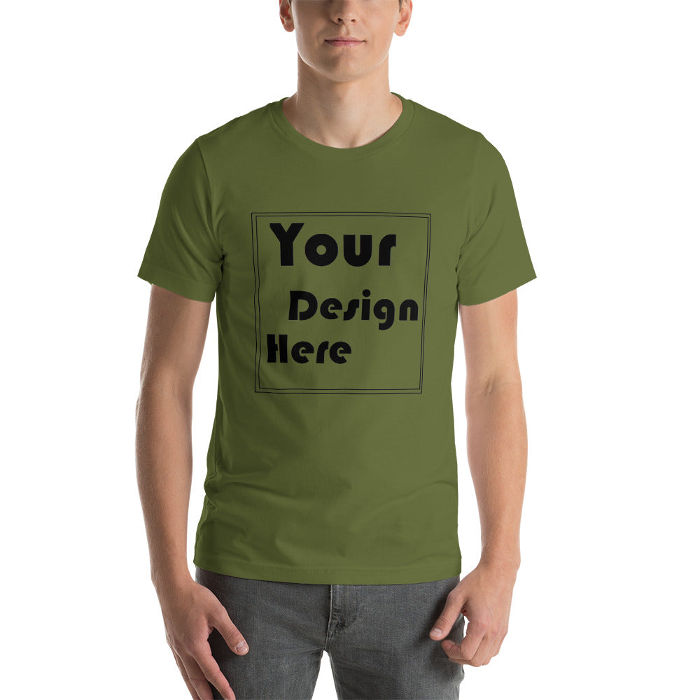Personalized Front and Back Short-Sleeve Unisex T-Shirt - All Personalization