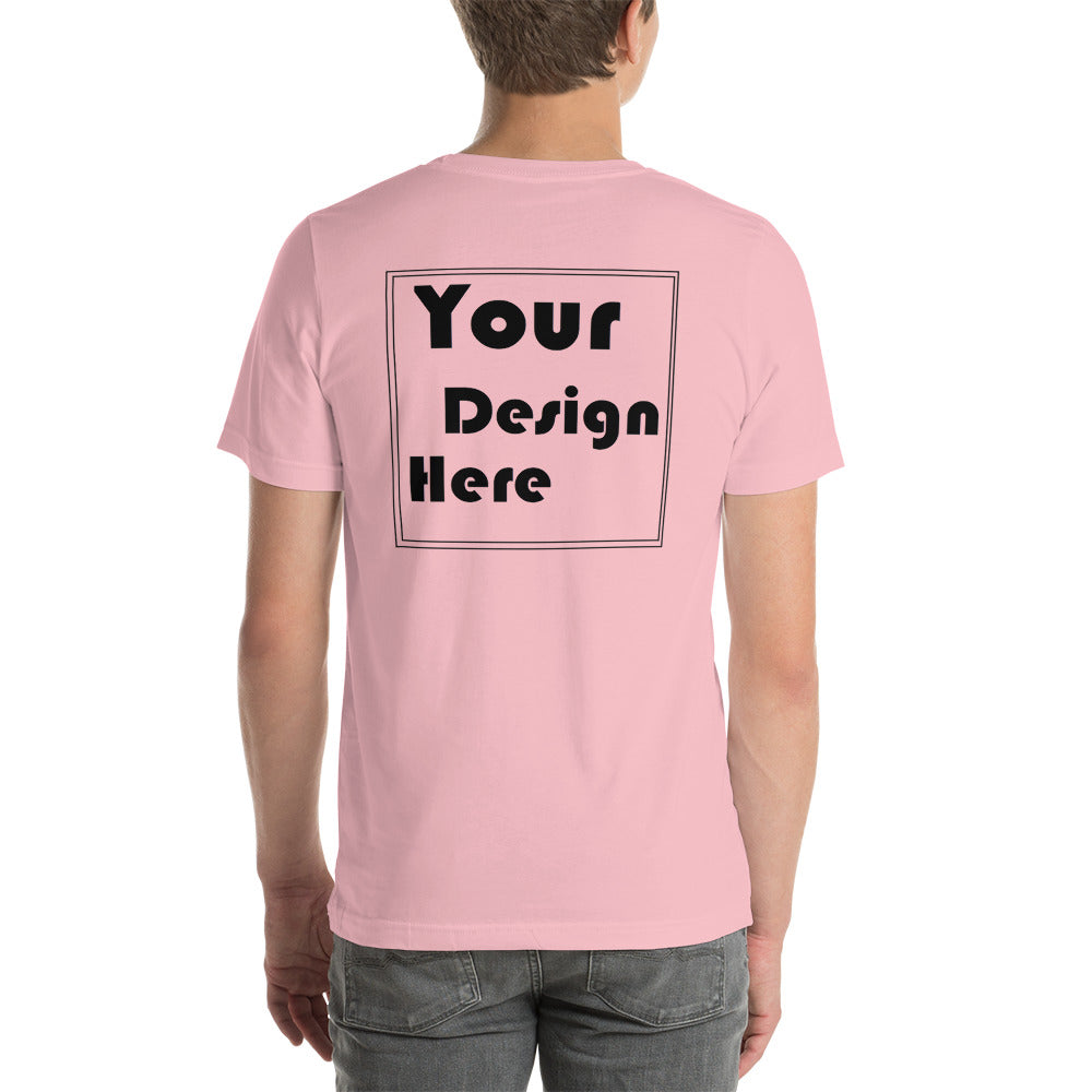 Personalized Front and Back Short-Sleeve Unisex T-Shirt - All Personalization