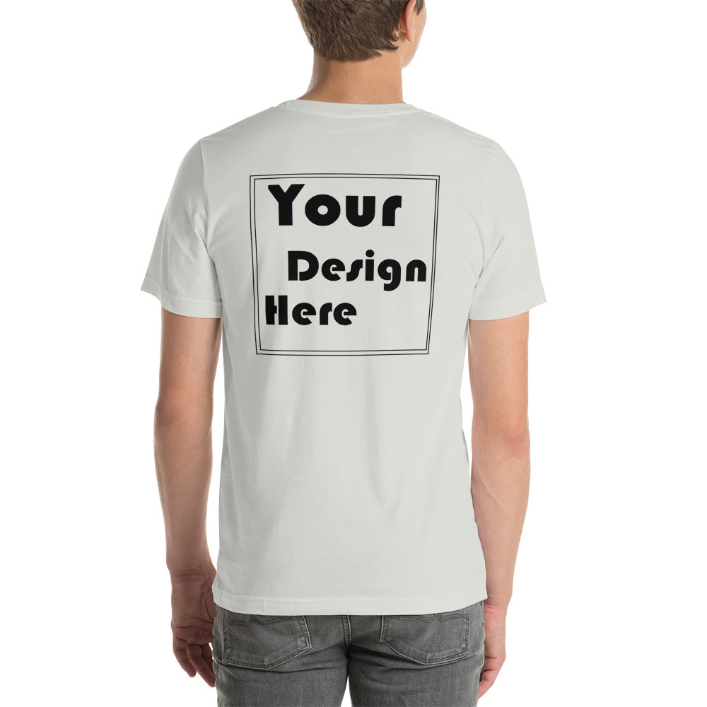 Personalized Front and Back Short-Sleeve Unisex T-Shirt - All Personalization