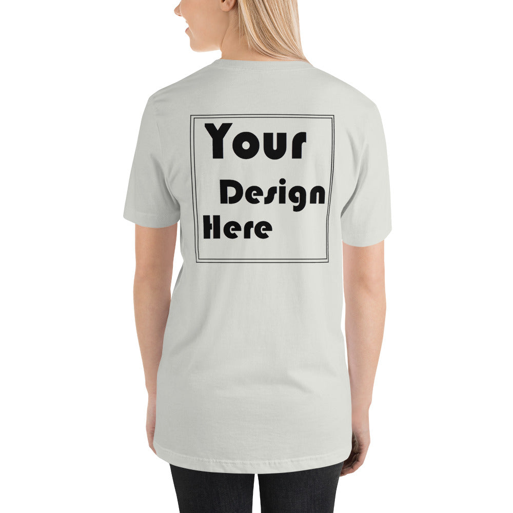Personalized Back Short-Sleeve Unisex T-Shirt - All Personalization
