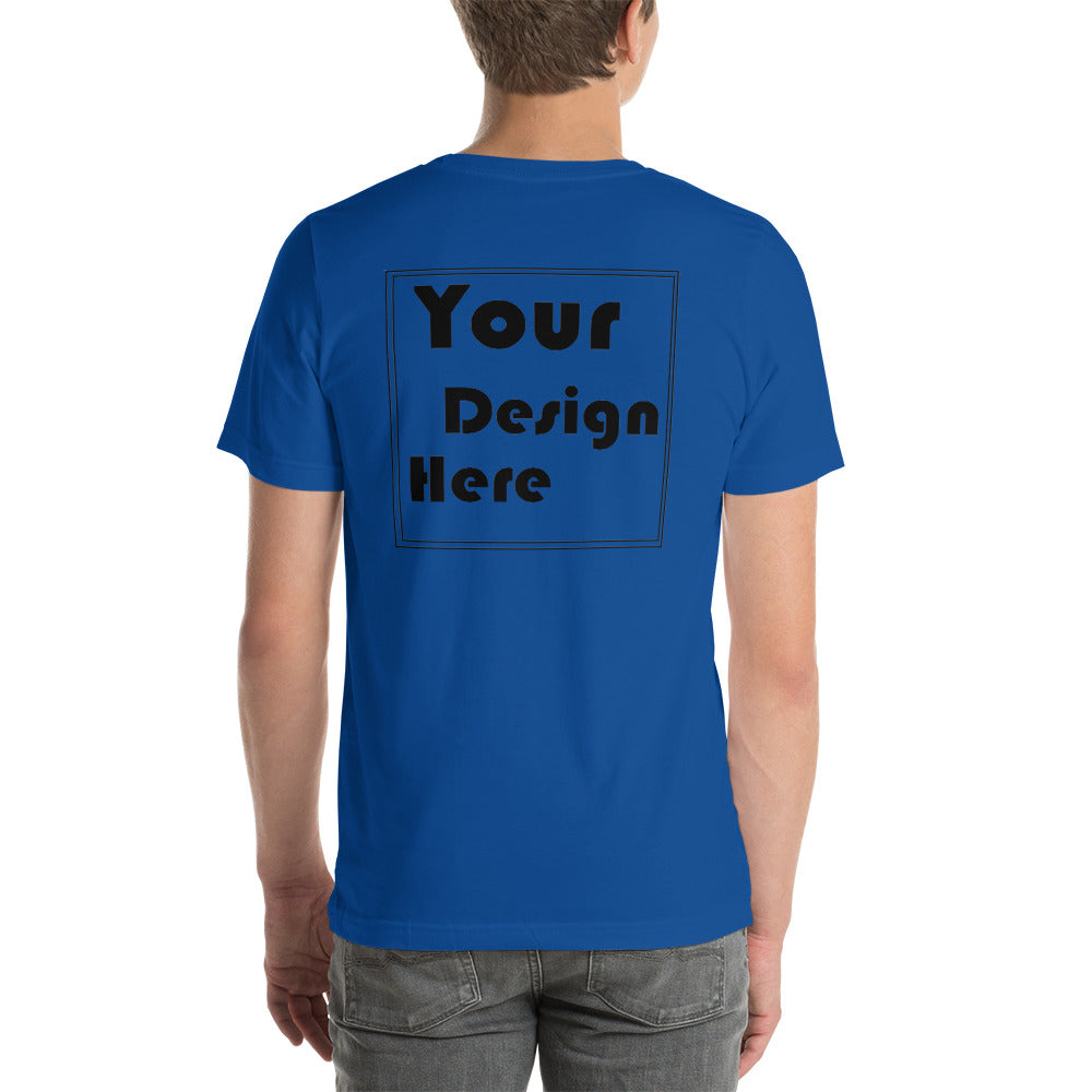 Personalized Front and Back Short-Sleeve Unisex T-Shirt - All Personalization
