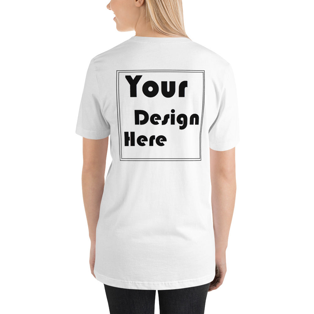 Personalized Back Short-Sleeve Unisex T-Shirt - All Personalization
