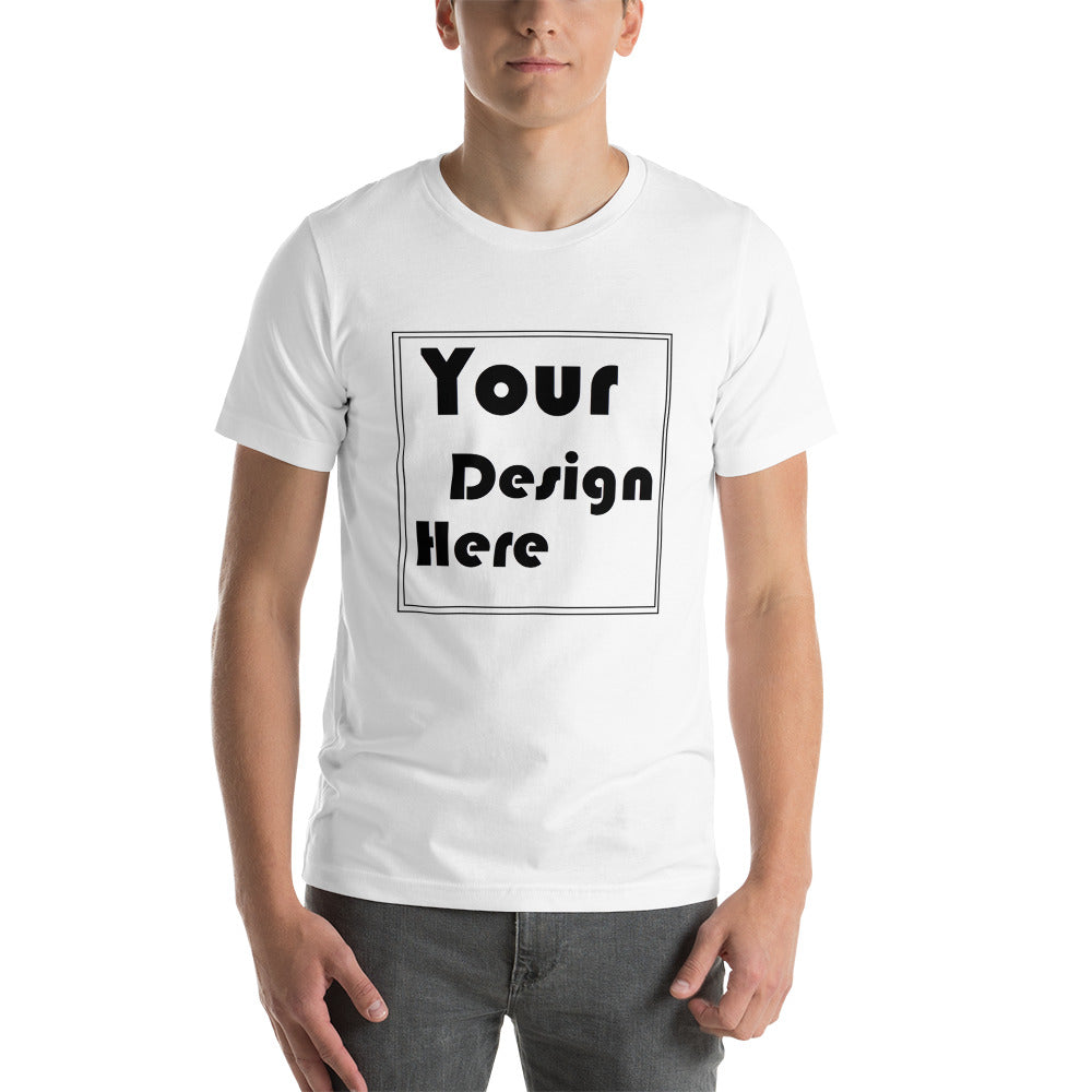 Personalized Front and Back Short-Sleeve Unisex T-Shirt - All Personalization